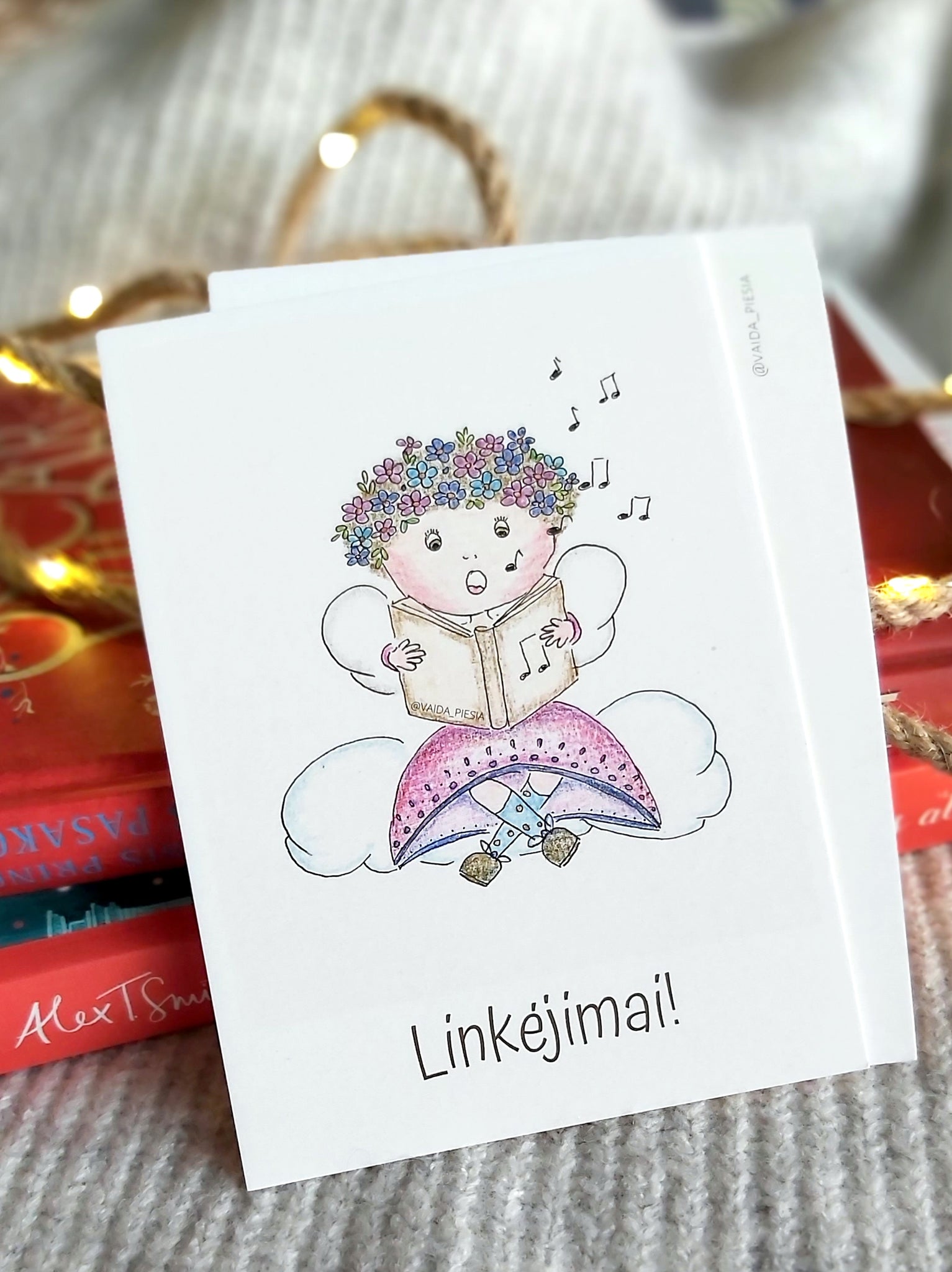 Atvirutė "Linkėjimai"