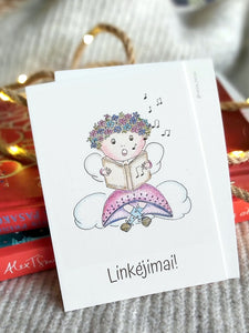 Atvirutė "Linkėjimai"