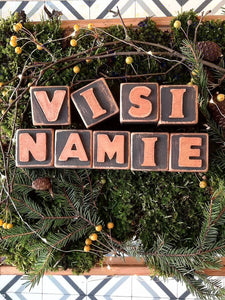 Kaladėlių rinkinys "Visi namie"